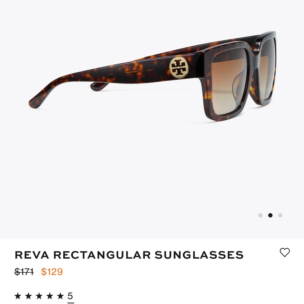 REVA RECTANGULAR SUNGLASSES